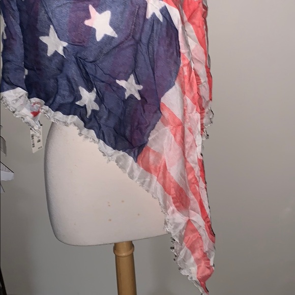 New Aeropostale Fourth 4th of July scarf wrap - Picture 2 of 7
